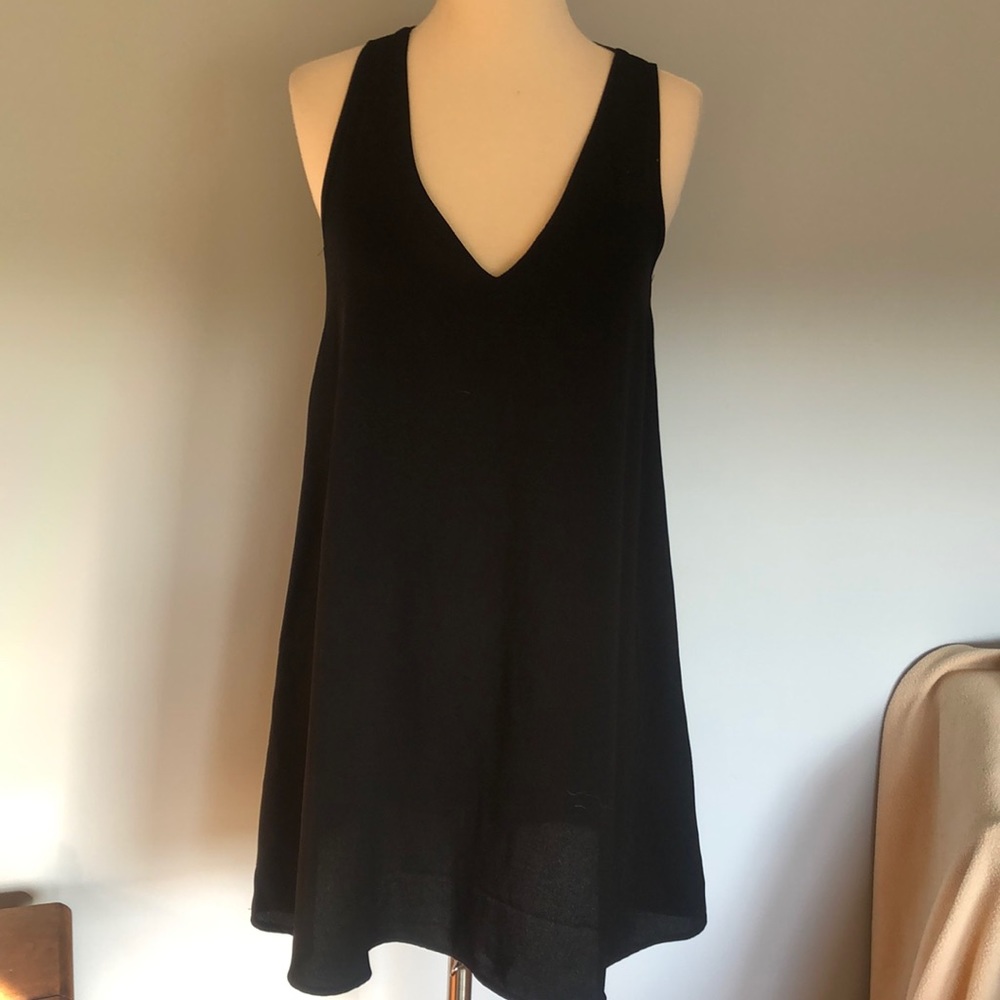 Black cocktail dress